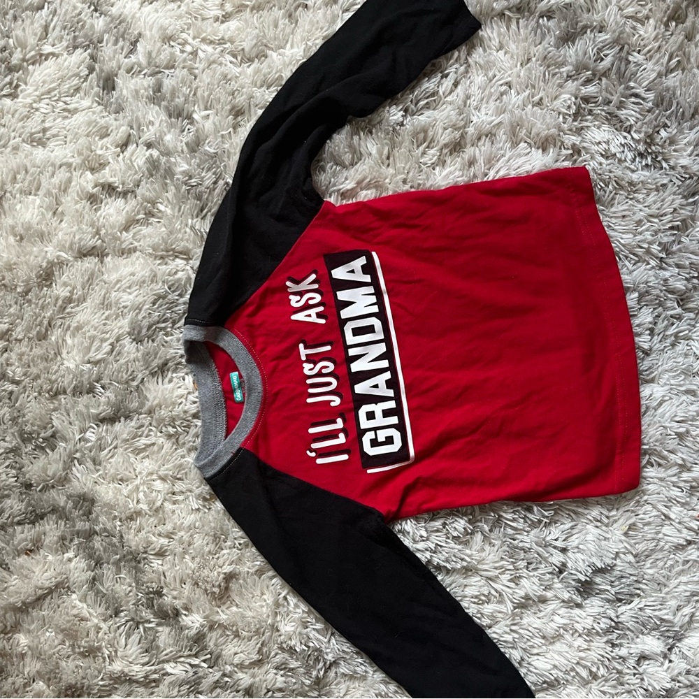 Garanimals Red and Black Long Sleeve Tee